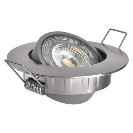LED inbouwlamp EXCLUSIVE LED/5W/230V 3000 K zilver