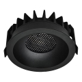 LED Inbouwlamp LED/18W/230V 3000/4000/6400K Ø 10,6 cm zwart