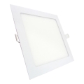 LED Inbouwlamp SQUARE LED/12W/230V 2700K