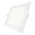 LED Inbouwlamp SQUARE LED/9W/230V 2700K
