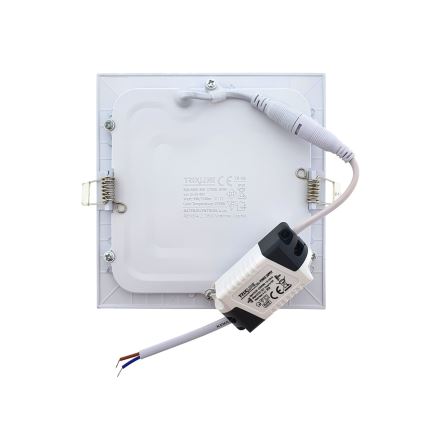 LED Inbouwlamp SQUARE LED/9W/230V 2700K