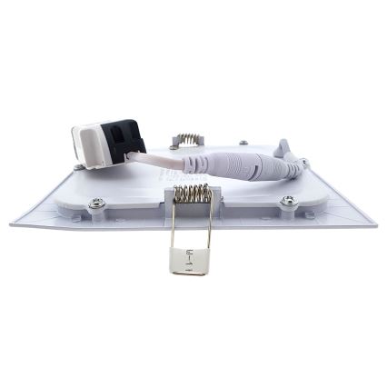 LED Inbouwlamp SQUARE LED/9W/230V 2700K