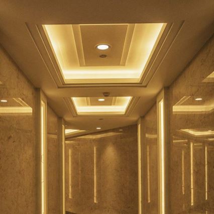 LED inbouwspot LED/28W/230V 3000/4000/6400K Ø 20 cm wit
