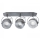 LED Inbouwspot BALL 3xGU10/5,5W/230V
