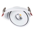 LED Inbouwspot LED/12W/230V 3000/4000/6400K diameter 12 cm wit
