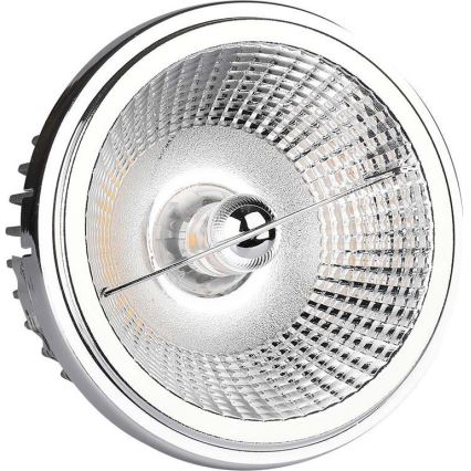 LED Inbouwspot LED/20W/230V 4000K 40°/20° diameter 11 cm glanzend chroom