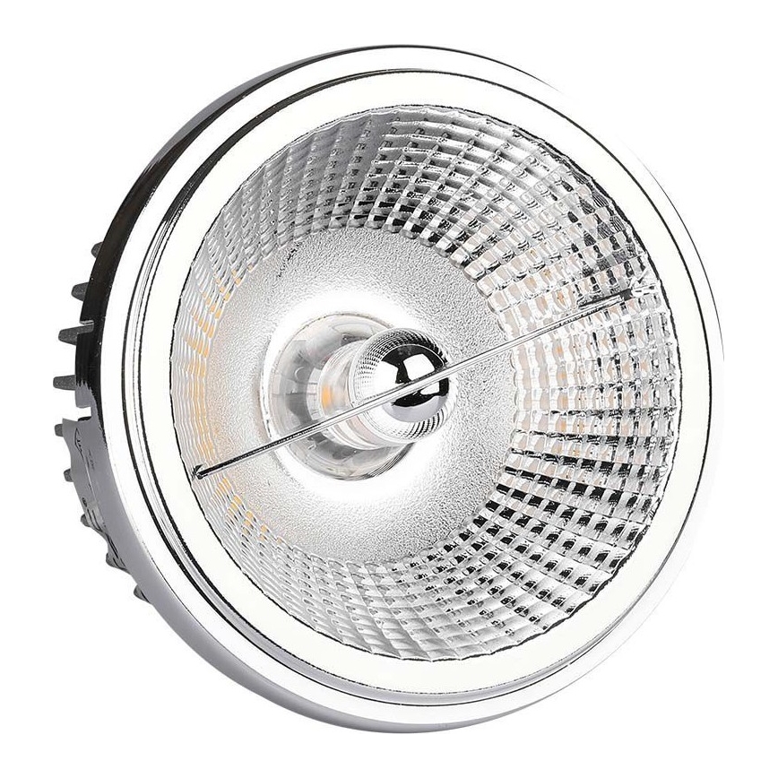 LED Inbouwspot LED/20W/230V 4000K 40°/20° diameter 11 cm glanzend chroom