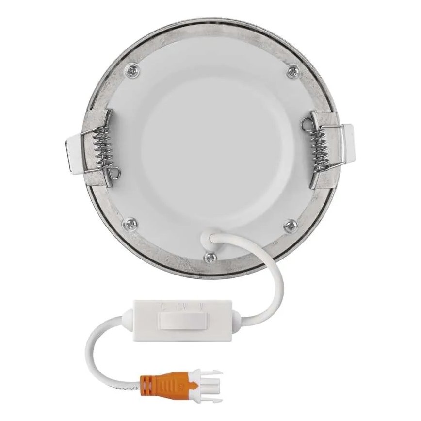 LED inbouwspot NEXXO LED/7W/230V 3000/3500/4000K zilver Ø 12 cm