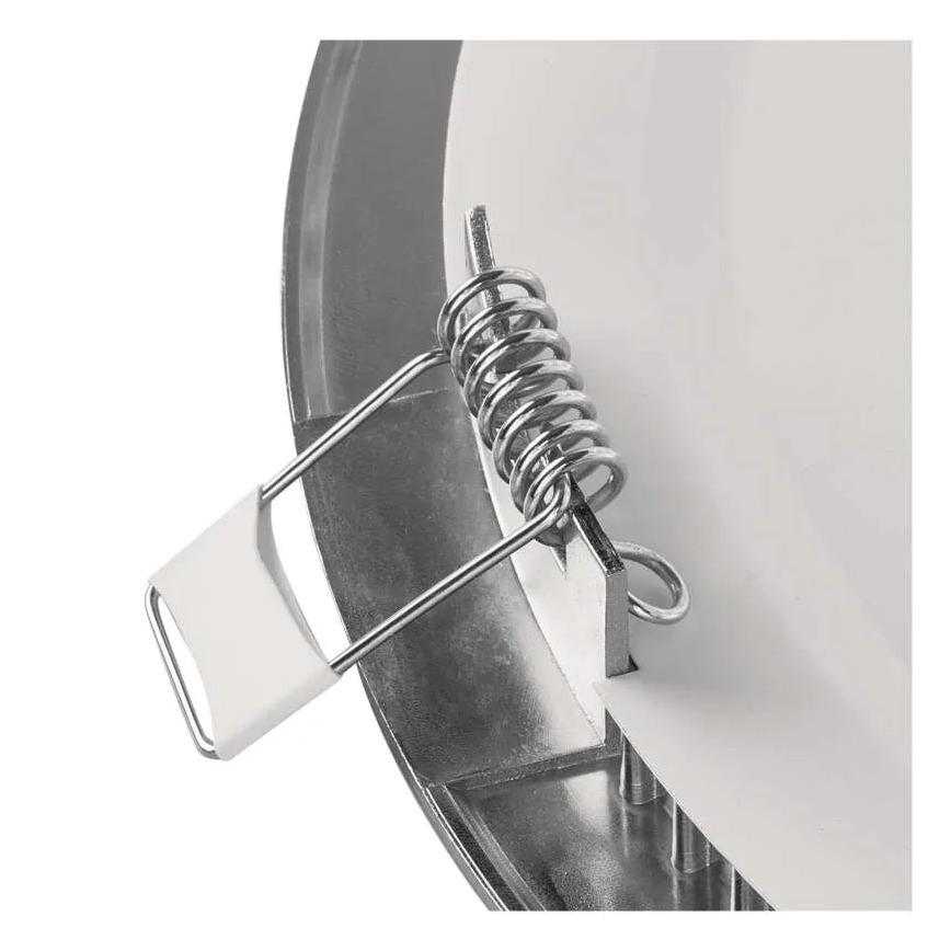 LED inbouwspot NEXXO LED/7W/230V 3000/3500/4000K zilver Ø 12 cm