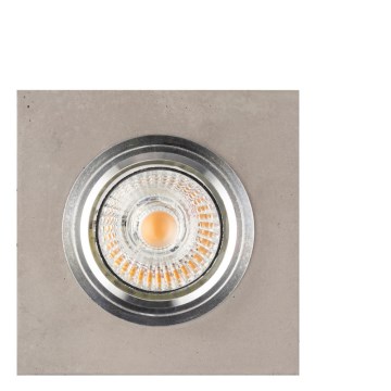 LED Inbouwspot VITAR 1xGU10/5W/230V CRI 90 beton