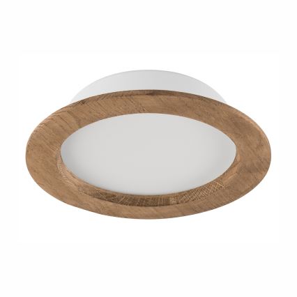 LED Inbouwspot WOODY SPOT LED/16,5W/230V 4000K walnoot Ø 18,5 cm