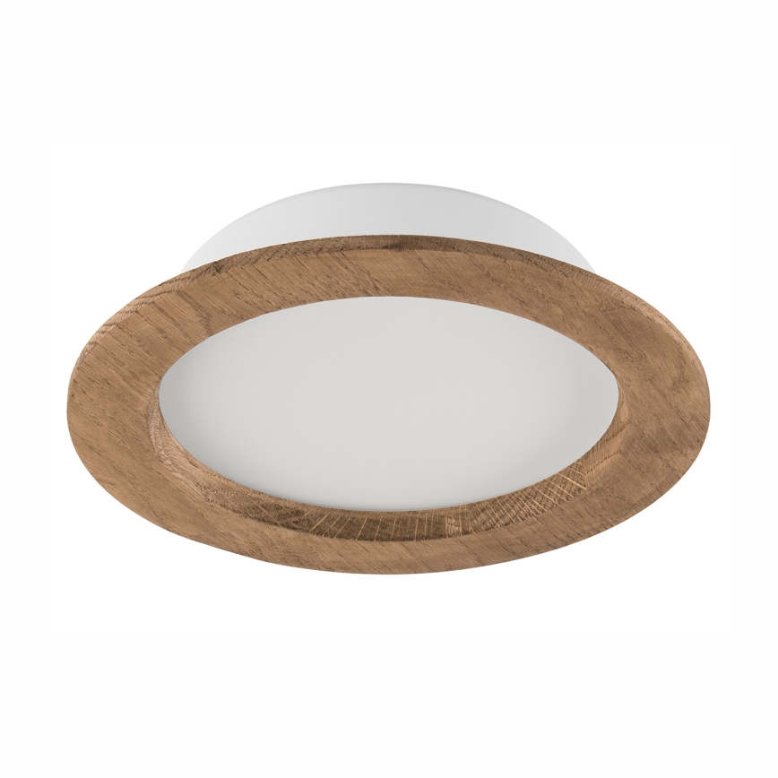 LED Inbouwspot WOODY SPOT LED/16,5W/230V 4000K walnoot Ø 18,5 cm
