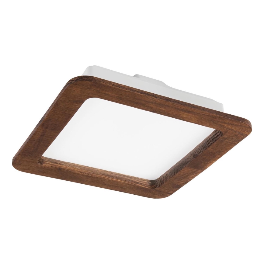 LED Inbouwspot WOODY SPOT LED/17W/230V 3000K kers 18,5x18,5 cm
