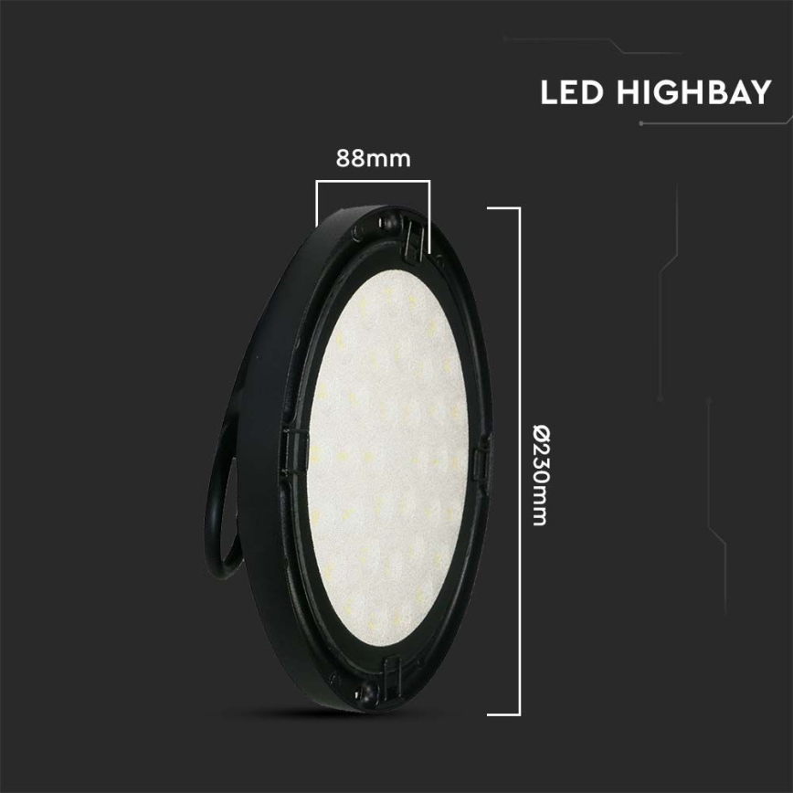 LED Industriële High Bay Lamp LED/100W/230V IP65 6500K