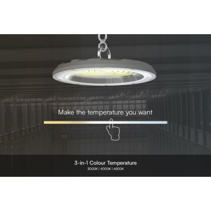 LED Industriële lamp High Bay LED/150W/230V 3000/4000/6500K IP65 ø 27,7 cm