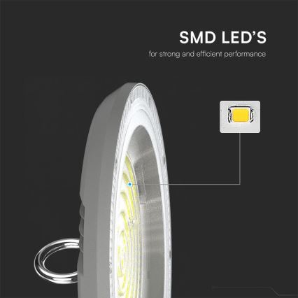 LED Industriële lamp High Bay LED/150W/230V 3000/4000/6500K IP65 ø 27,7 cm