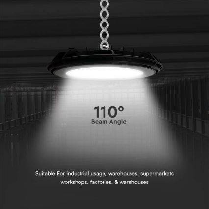 LED Industriële lamp High Bay LED/200W/230V 6500K IP65