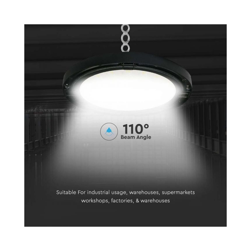 LED Industriële lamp High Bay LED/200W/230V IP65 4000K
