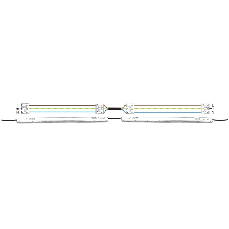 LED Industriële lamp LED/33W/230V 4000K IP65