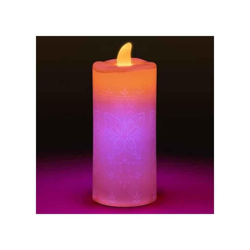 LED-kaars ENCANTO LED/2xAA + afstandsbediening