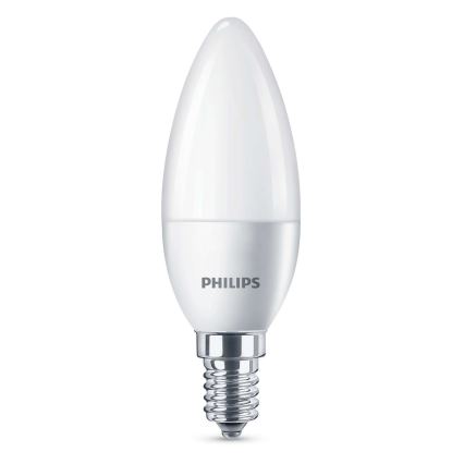 LED kaars Philips E14/4W/230V 2700K