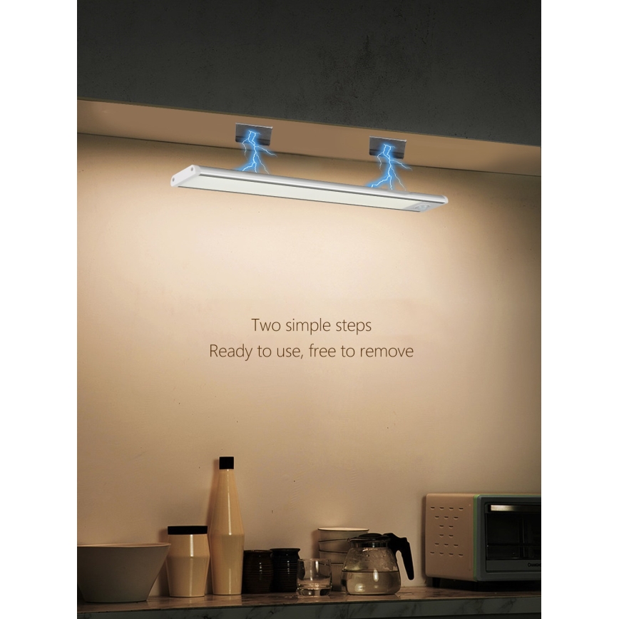 LED Onderbouwverlichting CABINET-4 met PIR-sensor LED/1,5W/230V 1100mAh 4000K