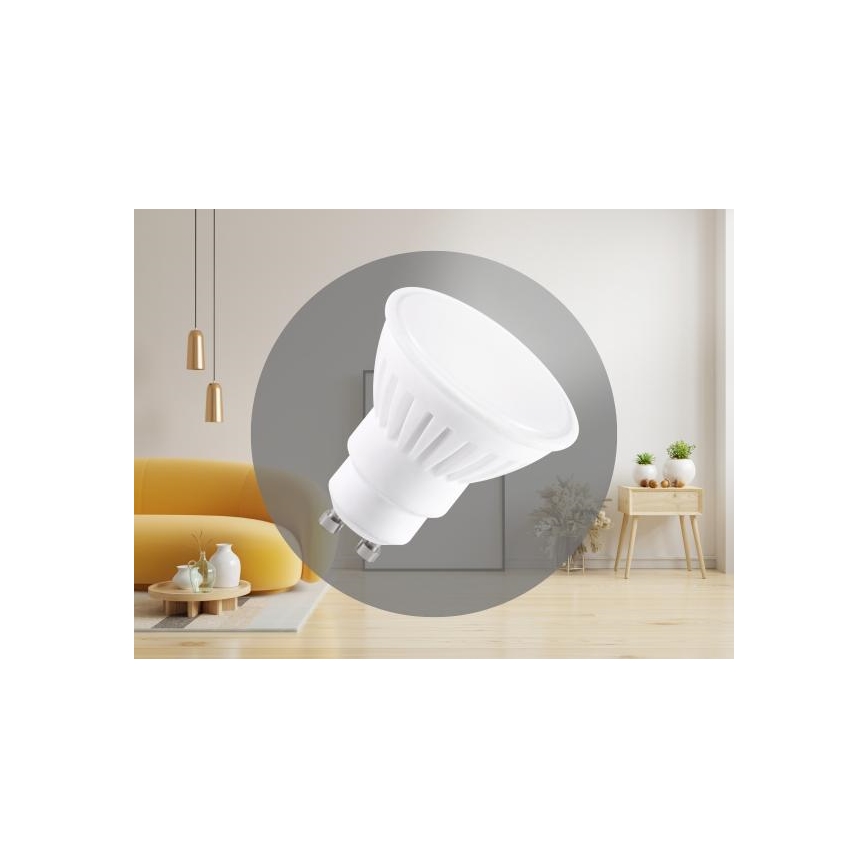 LED Keramiek Lamp GU10/9,5W/230V 4000K