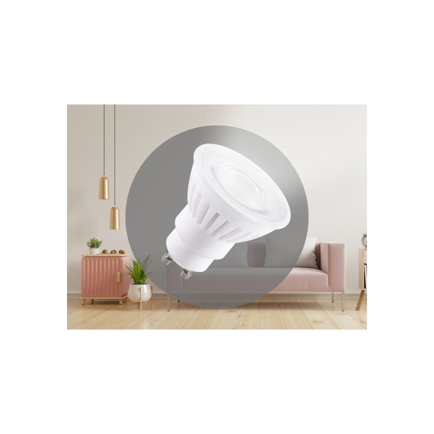 LED Keramiek Lamp GU10/9,5W/230V 4000K