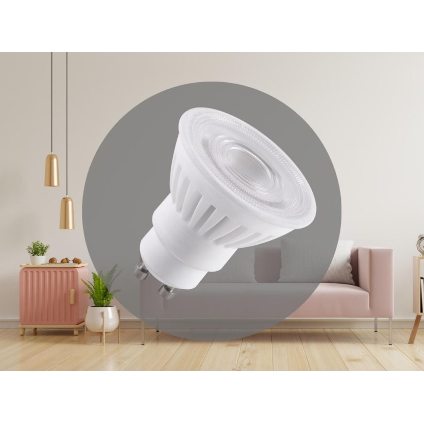 LED Keramiek Lamp GU10/9,5W/230V 4000K