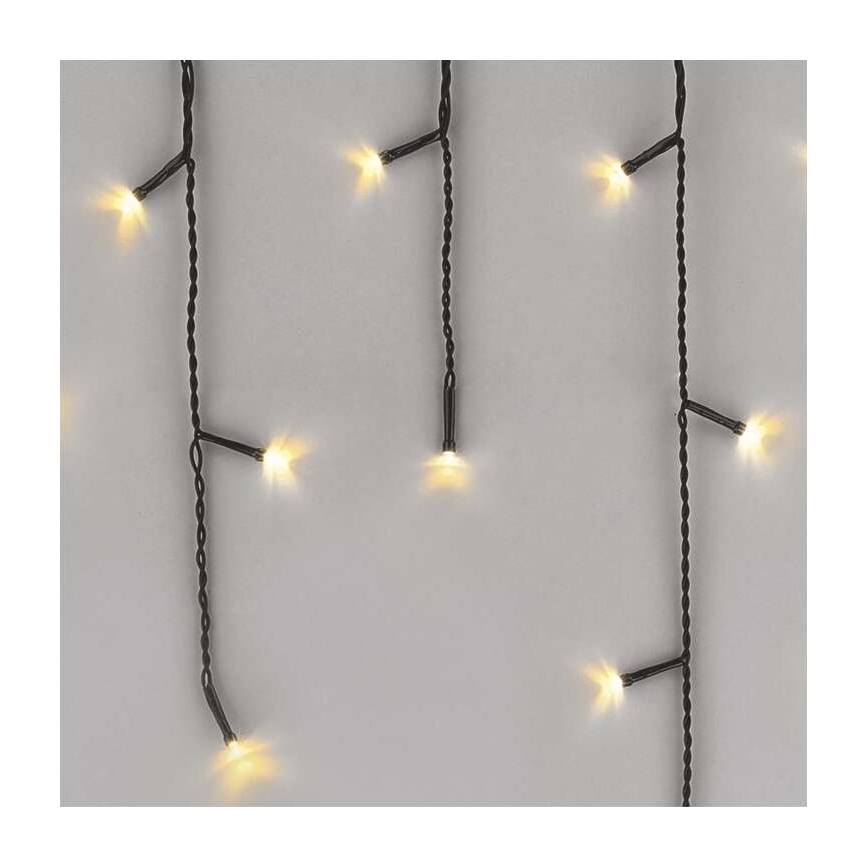 LED Kerst buitenketting 200xLED/8 standen 8,6m IP44 warm wit