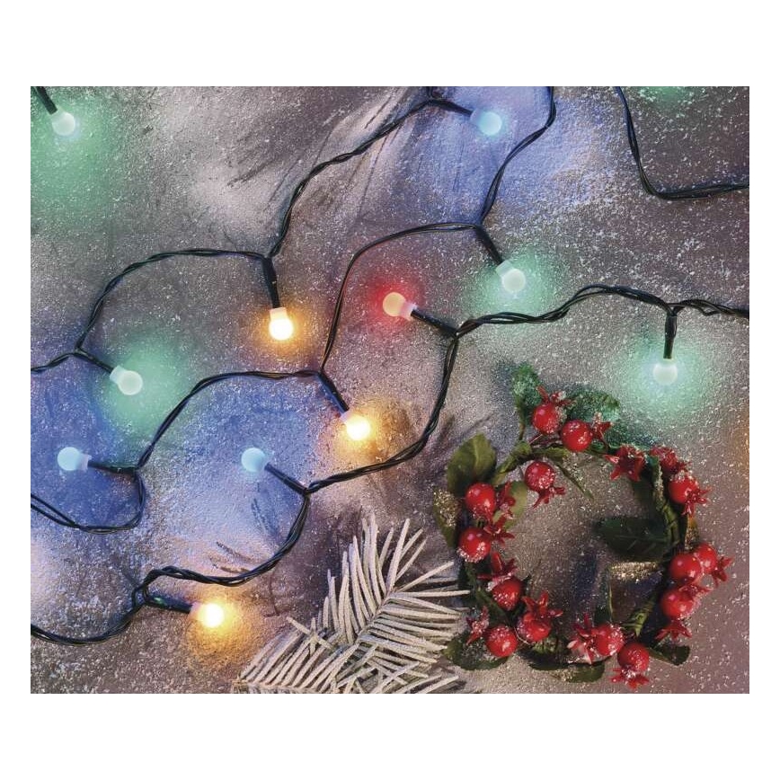 LED Kerst buitenketting 480xLED/53m IP44 multicolor