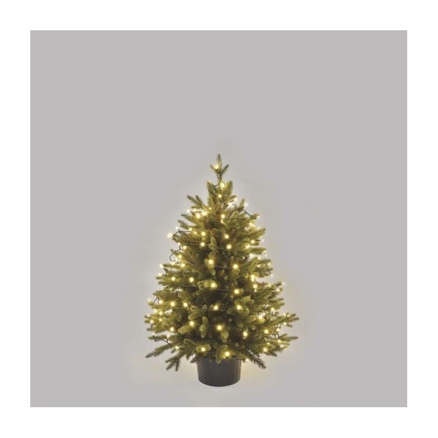 LED Kerst buitenketting 80xLED/13m IP44 warm wit