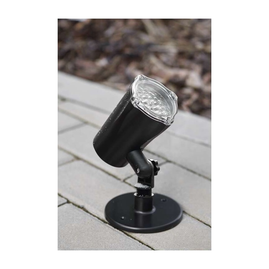 LED kerst buitenprojector LED/3,6W/230V IP44 koel wit