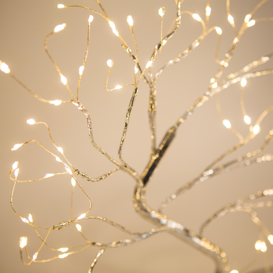 LED Kerst Decoratie 102xLED/3xAA warm wit