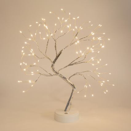 LED Kerst Decoratie 102xLED/3xAA warm wit
