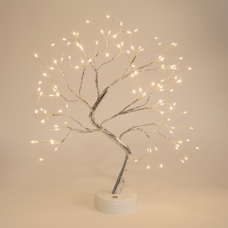 LED Kerst Decoratie 102xLED/3xAA warm wit