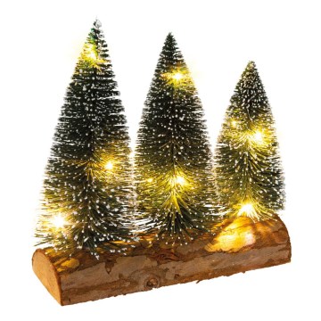 LED Kerst Decoratie 10xLED/2xCR2032 warm wit