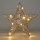 LED Kerst Decoratie 14xLED/2xAA ster