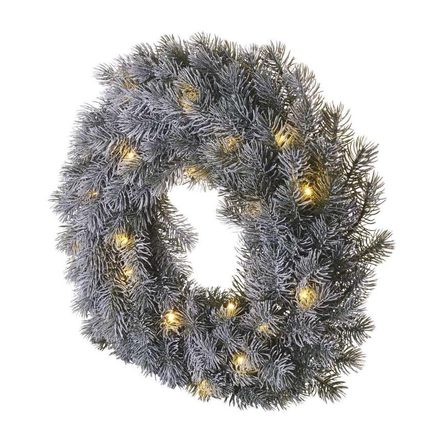 LED Kerst Decoratie 20xLED/2xAA d. 40 cm