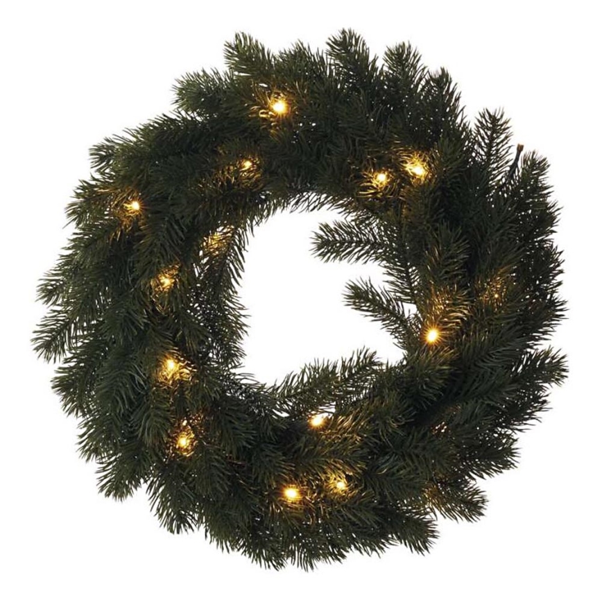 LED Kerst Decoratie 20xLED/2xAA d. 40 cm