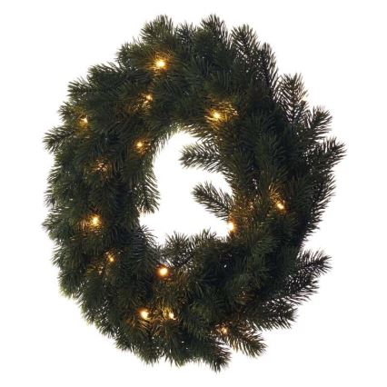 LED Kerst Decoratie 20xLED/2xAA d. 40 cm