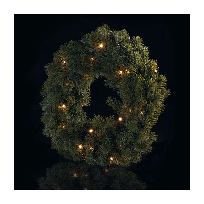 LED Kerst Decoratie 20xLED/2xAA d. 40 cm