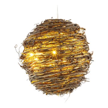 LED Kerst Decoratie 20xLED/3xAA warm wit