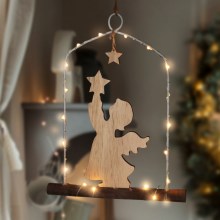 LED Kerst Decoratie LED/2xAA engel
