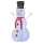 LED Kerst Decoratie LED/3,6W/230V 180 cm IP44 sneeuwman