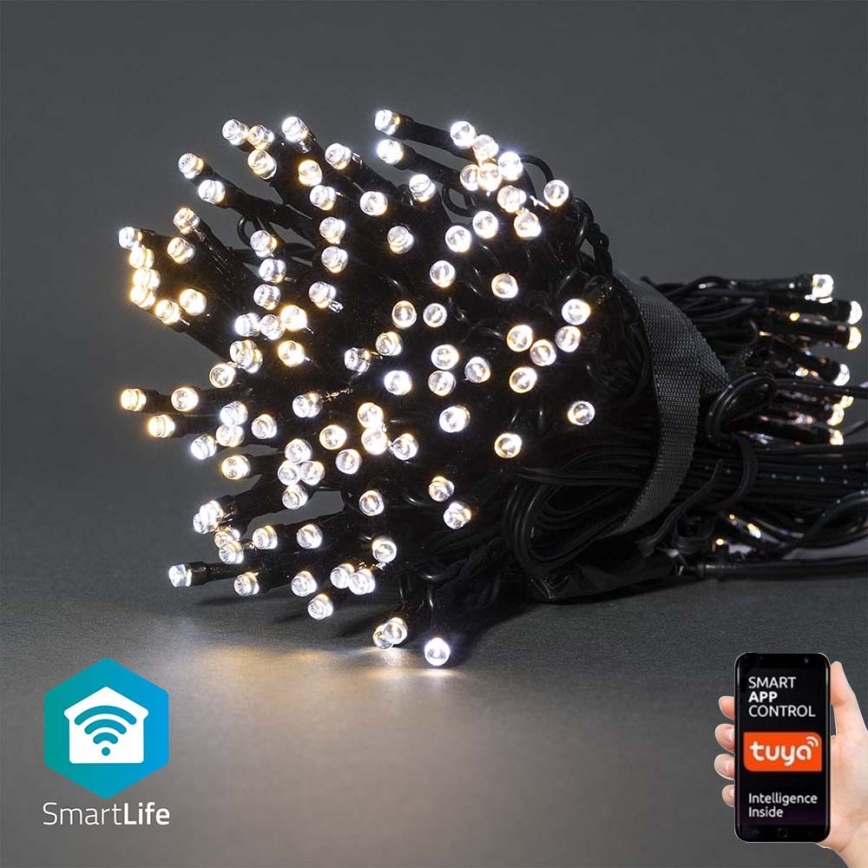 LED Kerst Lichtketting 200xLED/8 functies 25m IP65 Wi-Fi Tuya