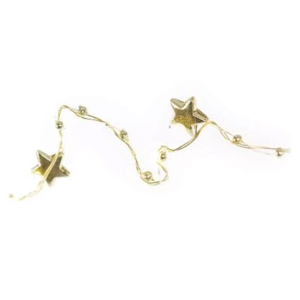 LED Kerst Lichtketting 20xLED/2xAA 2,2 m warm wit