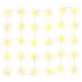 LED Kerst Lichtketting 30xLED/3xAA 3,3m warm wit