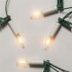 LED Kerst lichtketting FELICIA FILAMENT 10,5 m LED/0,2W/230V/14V gemaakt in Europa
