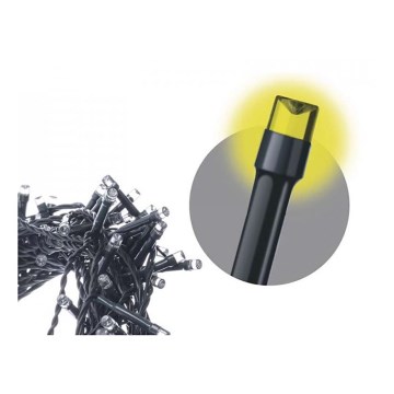 LED Kerst Lichtketting Verbinding voor Buiten STANDARD 100xLED 2,5m IP44 warm wit